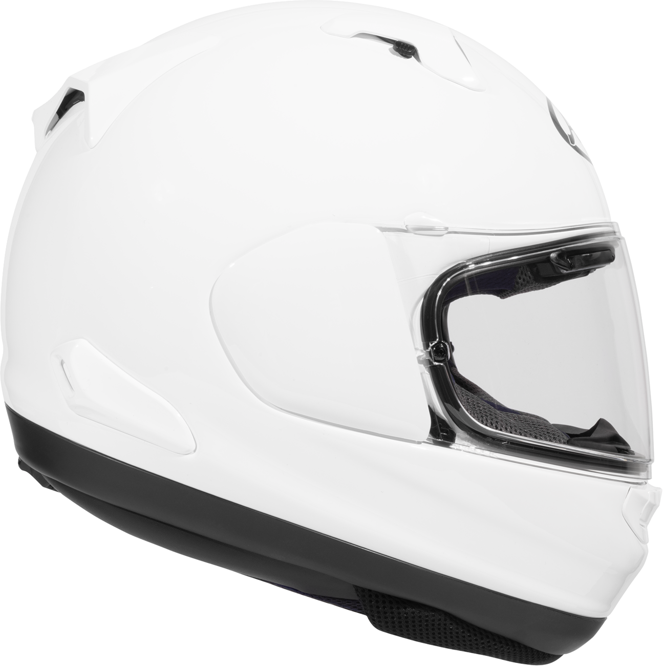 Arai Signet-X Solid — White — angle 4