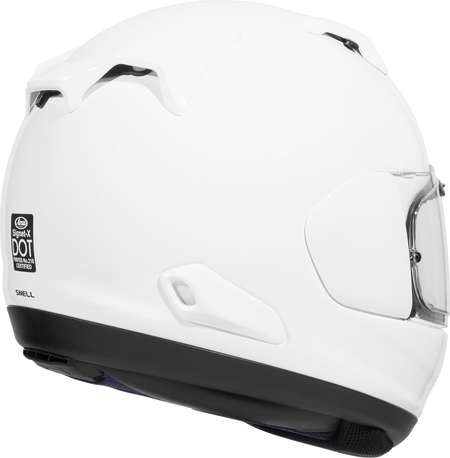 Arai Signet-X Solid — White — angle 5