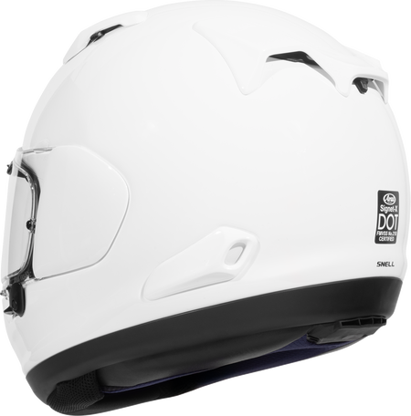 Arai Signet-X Solid — White — angle 7