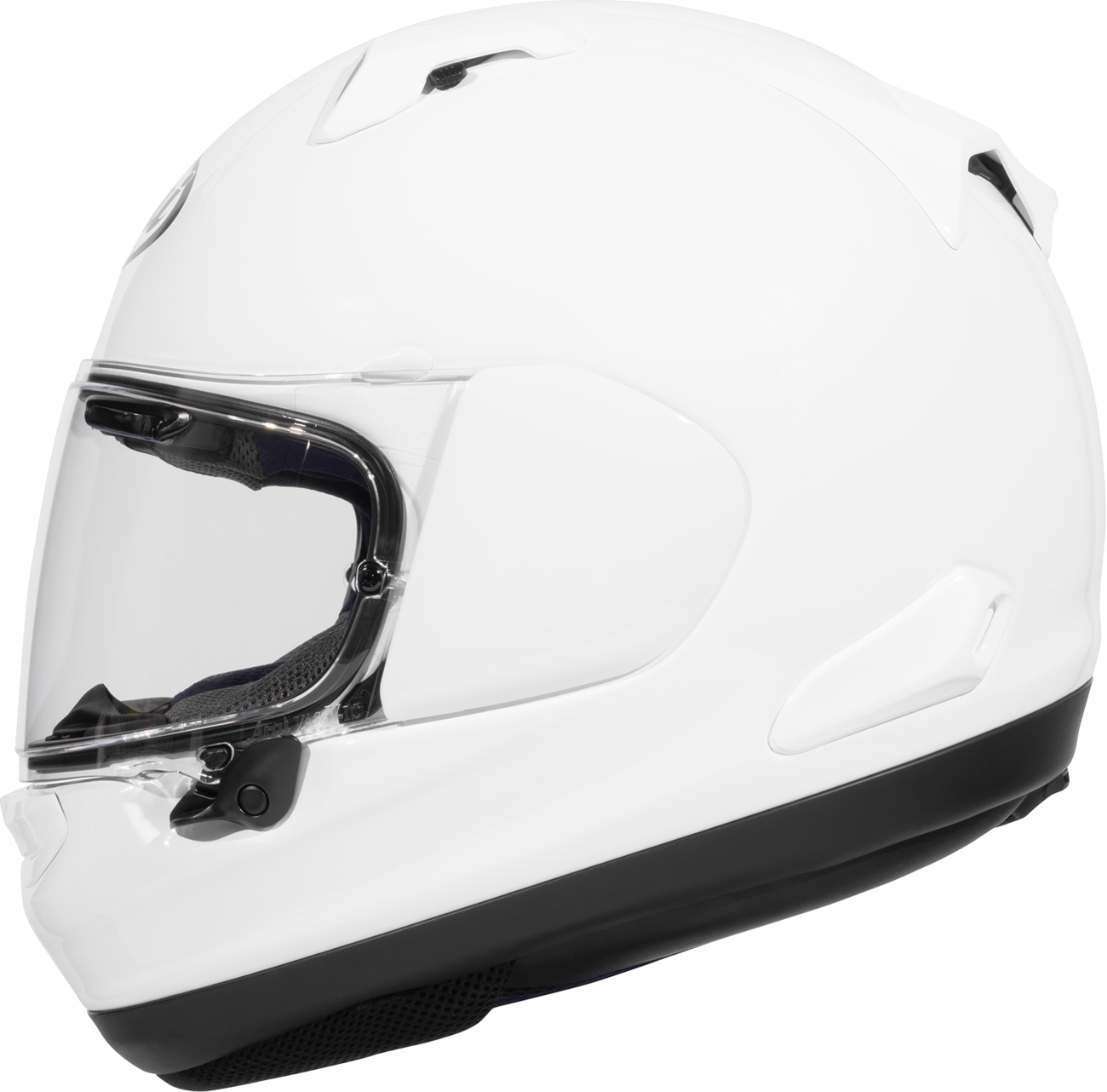 Arai Signet-X Solid — White — angle 8