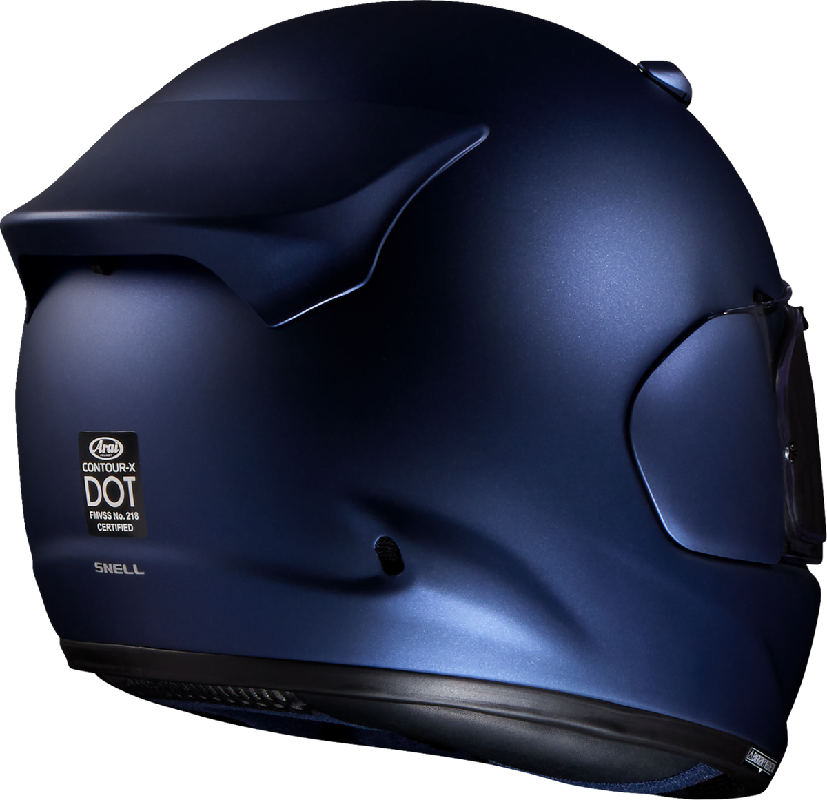 Arai Contour-X Solid — Blue Frost — angle 7