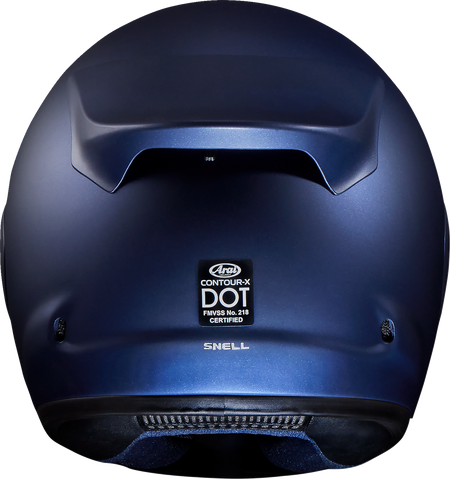 Arai Contour-X Solid — Blue Frost — angle 8