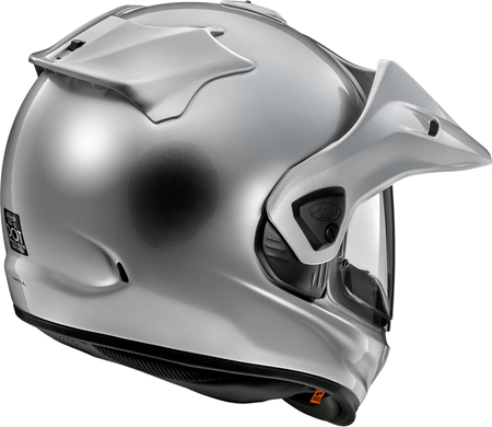 Arai XD-5 Solid — Aluminum Silver — angle 2