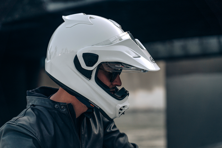 Arai XD-5 Solid — White — angle 10