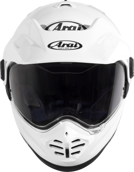 Arai XD-5 Solid — White — angle 2