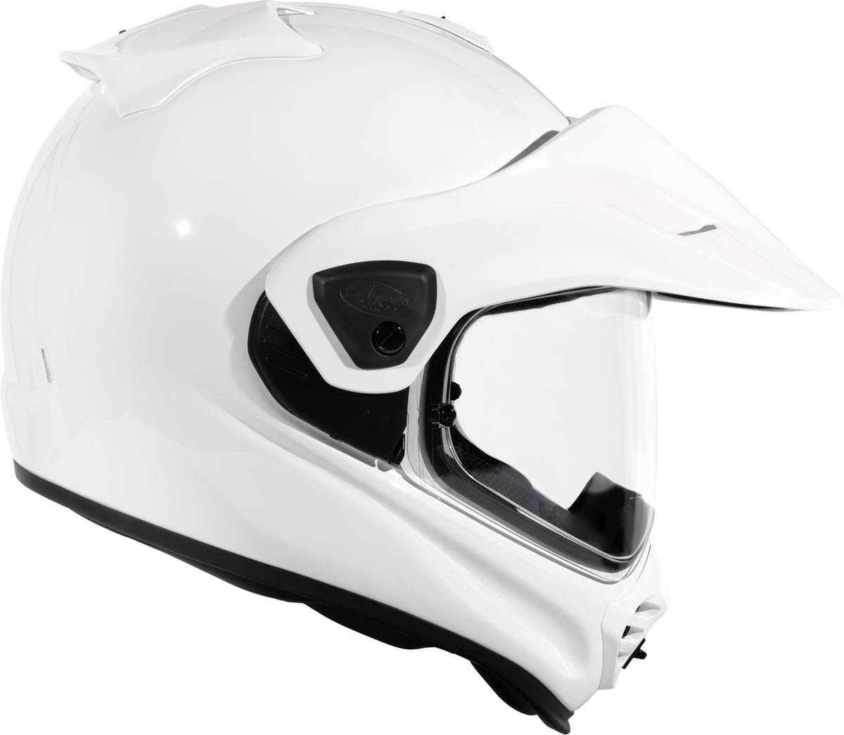 Arai XD-5 Solid — White — angle 4