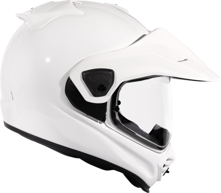 Arai XD-5 Solid — White — angle 4