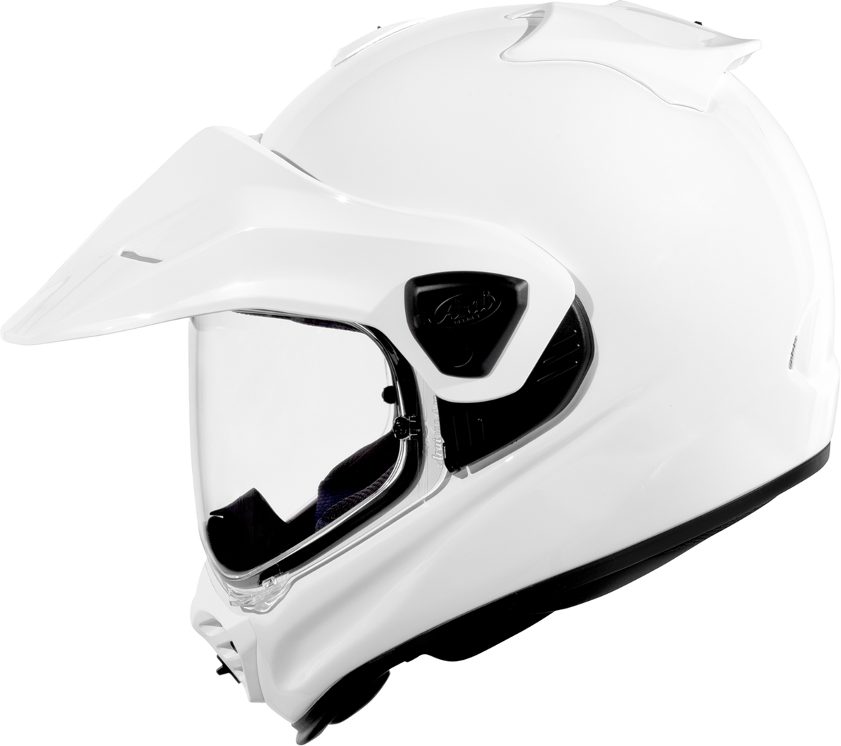 Arai XD-5 Solid — White — angle 8