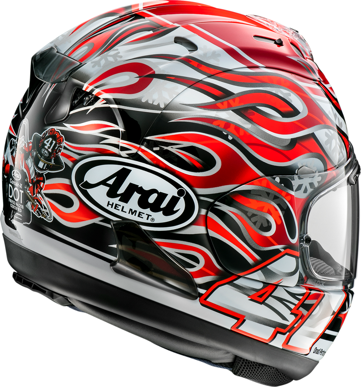 Arai Corsair-X Haga GP — Haga GP — angle 2