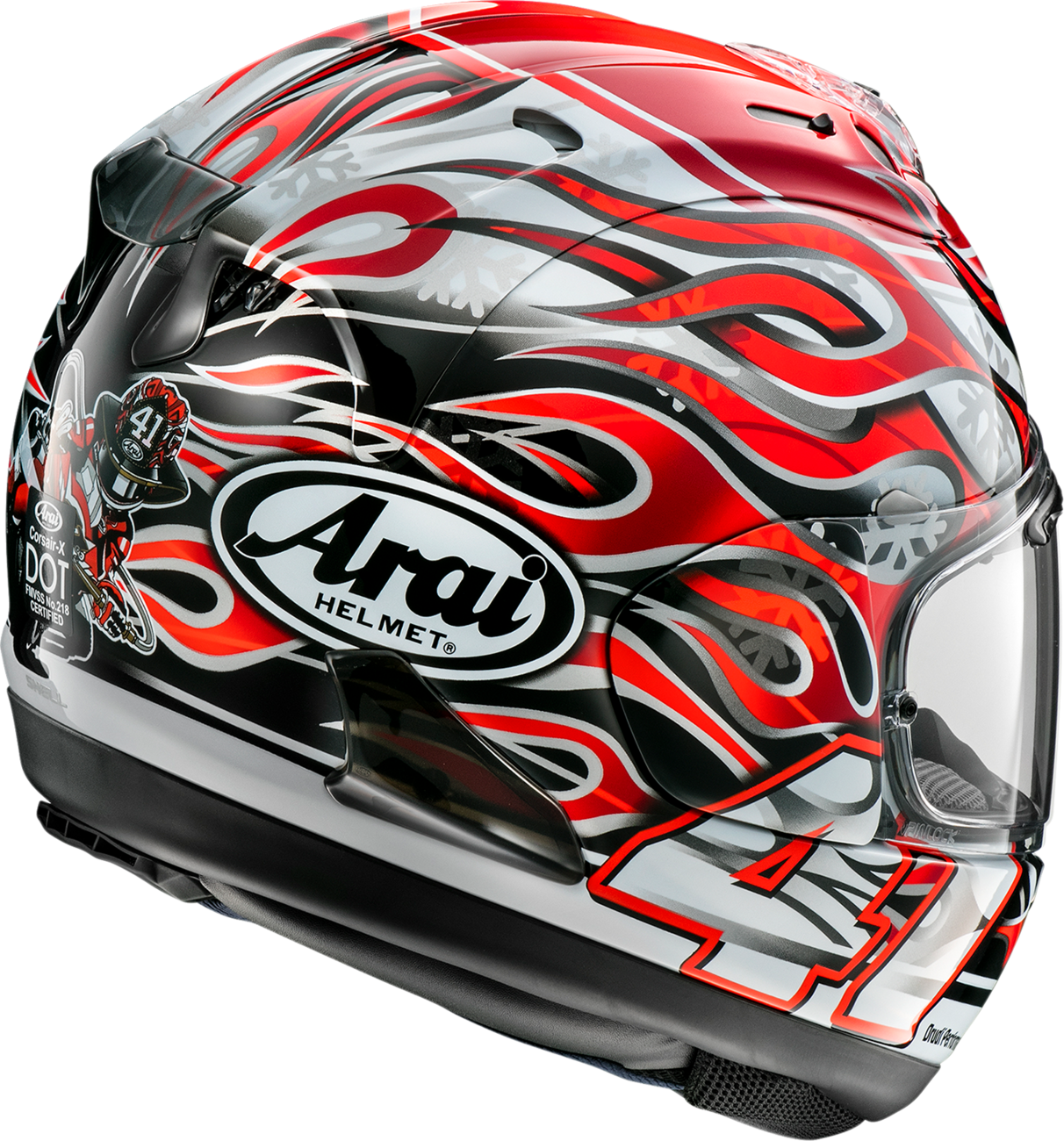 Arai Corsair-X Haga GP — Haga GP — angle 2