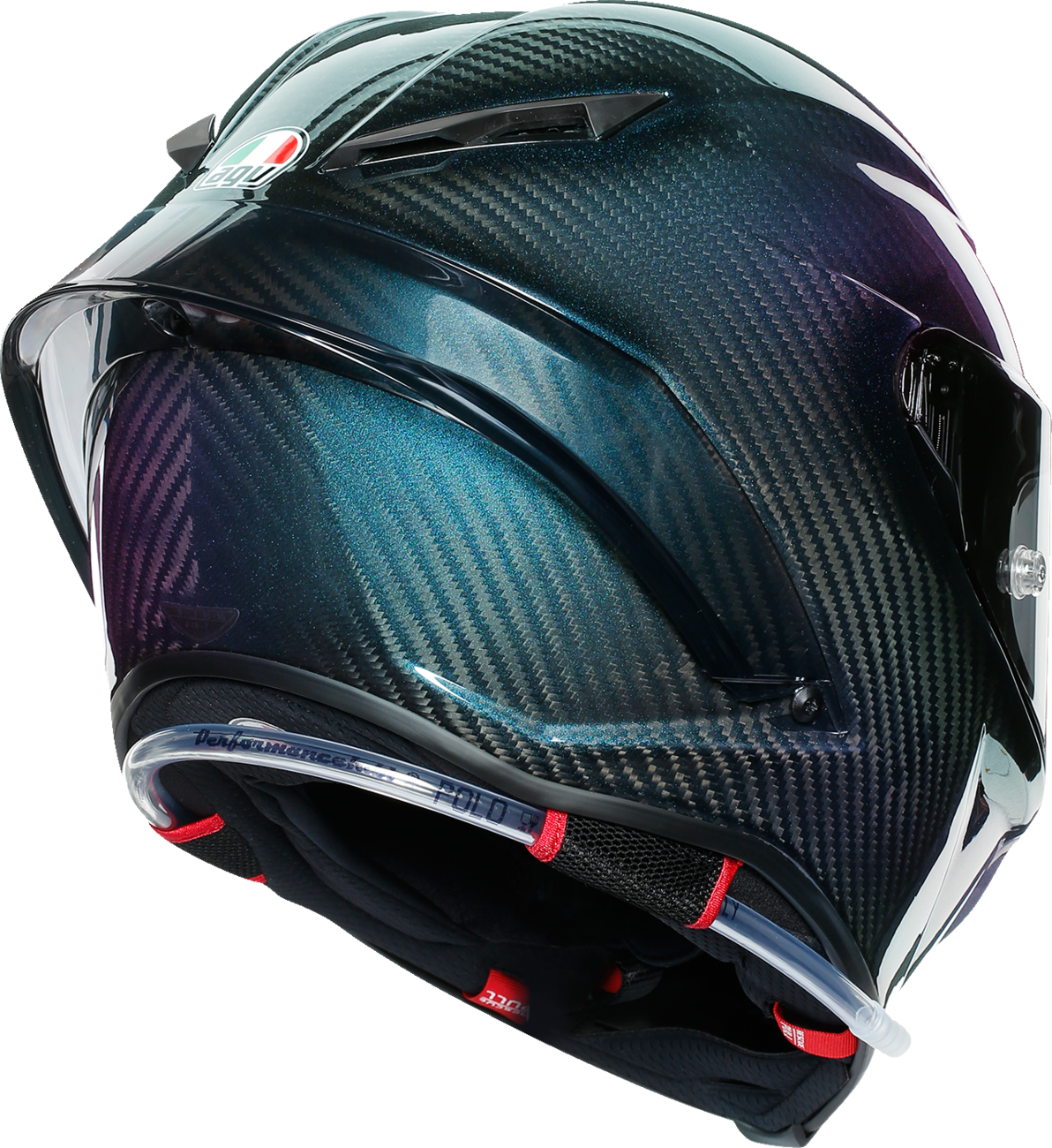 AGV Pista GP RR Carbon — Iridium Carbon — angle 3