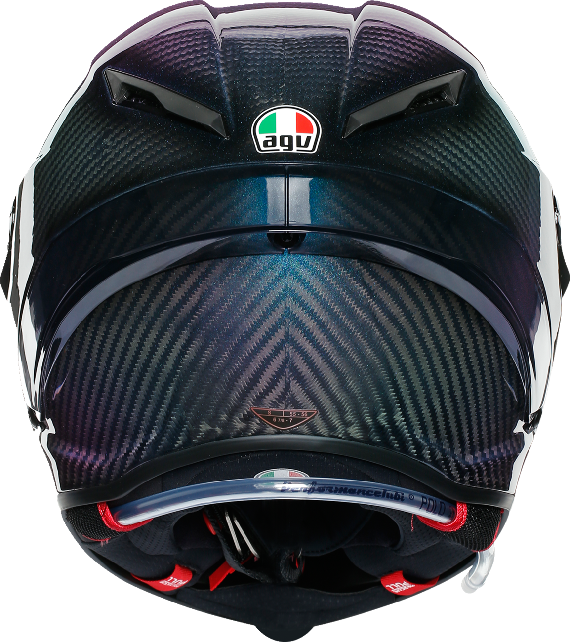 AGV Pista GP RR Carbon — Iridium Carbon — angle 4