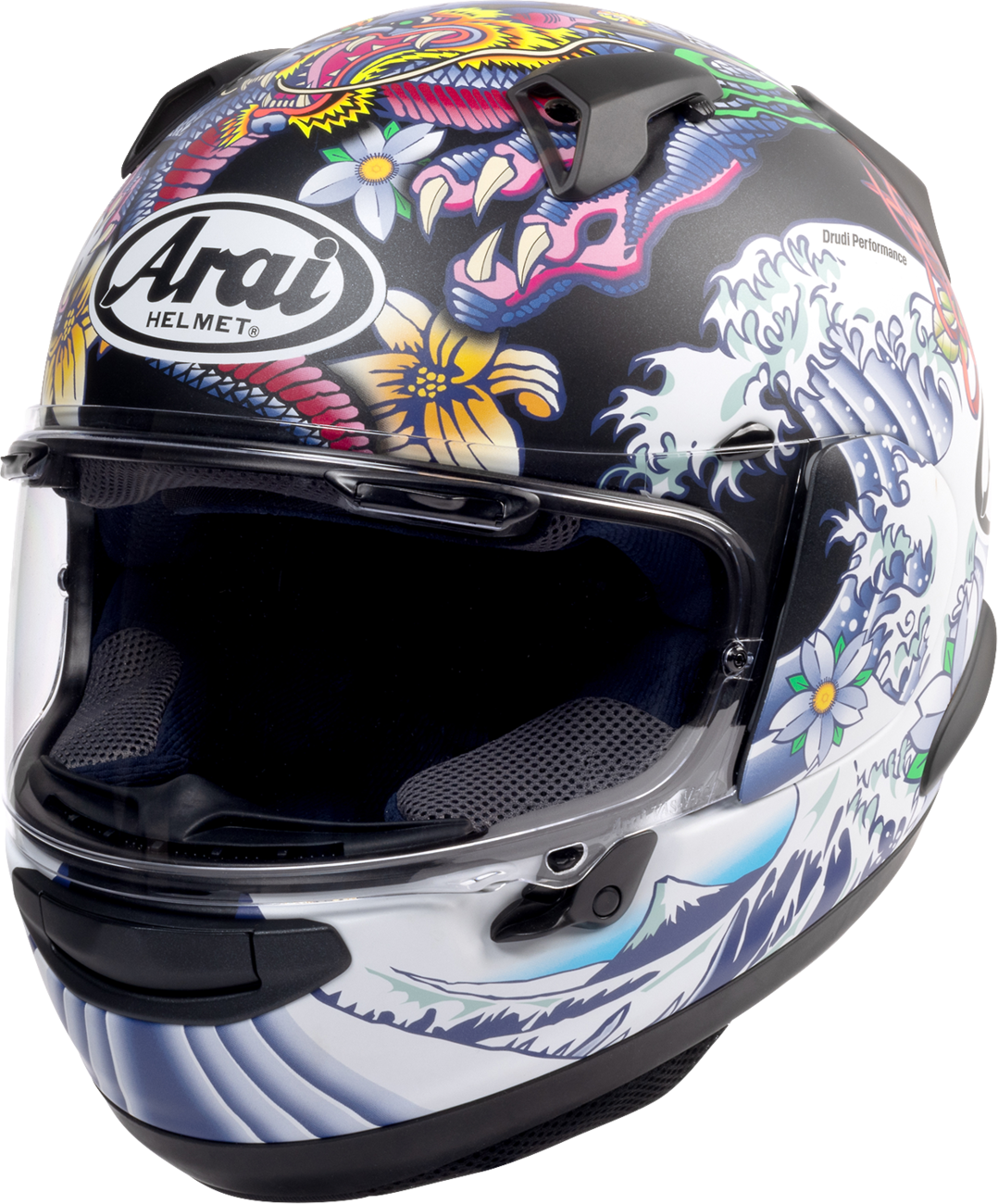 Arai Quantum-X Oriental — Oriental Black Frost