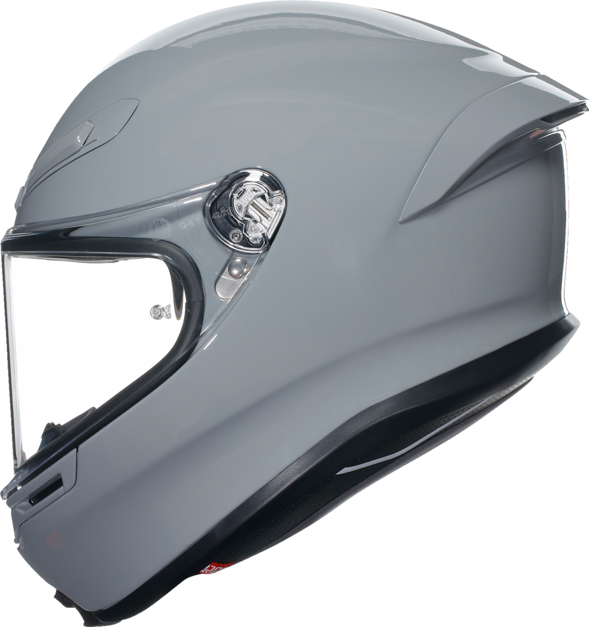 AGV K6 S Solid — Nardo Gray — angle 5