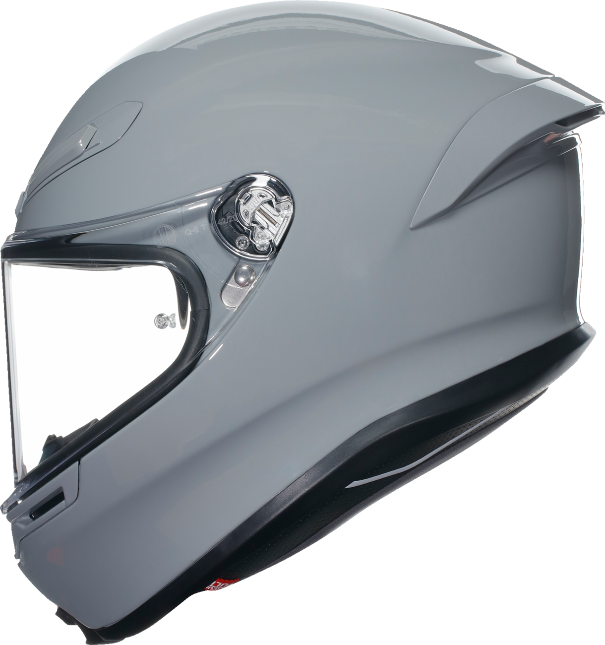 AGV K6 S Solid — Nardo Gray — angle 5