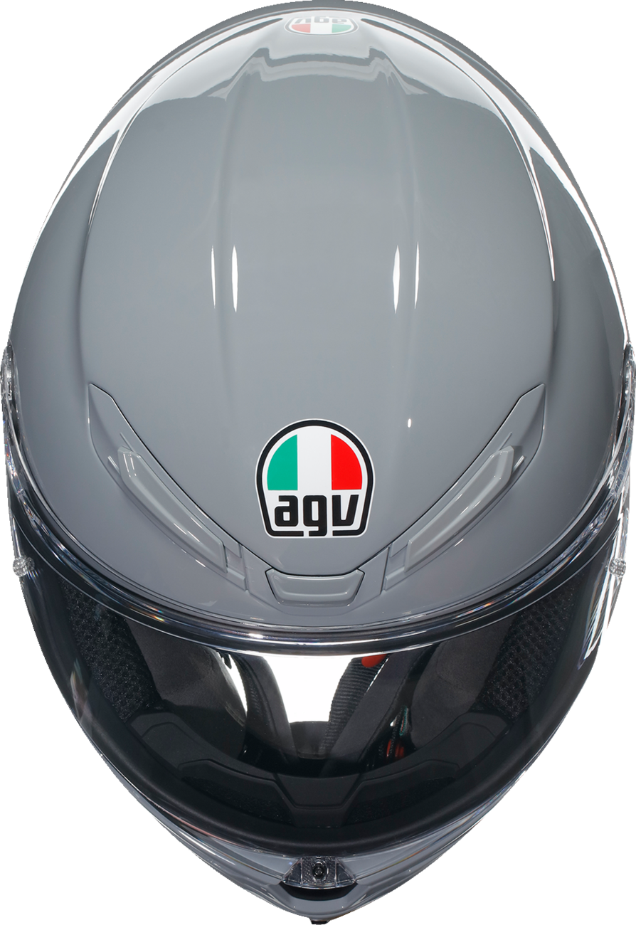 AGV K6 S Solid — Nardo Gray — angle 7