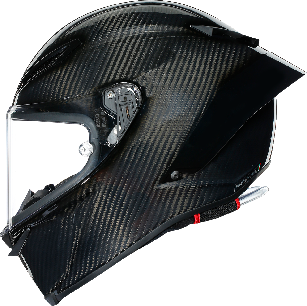 AGV Pista GP RR Carbon — Glossy Carbon — angle 4