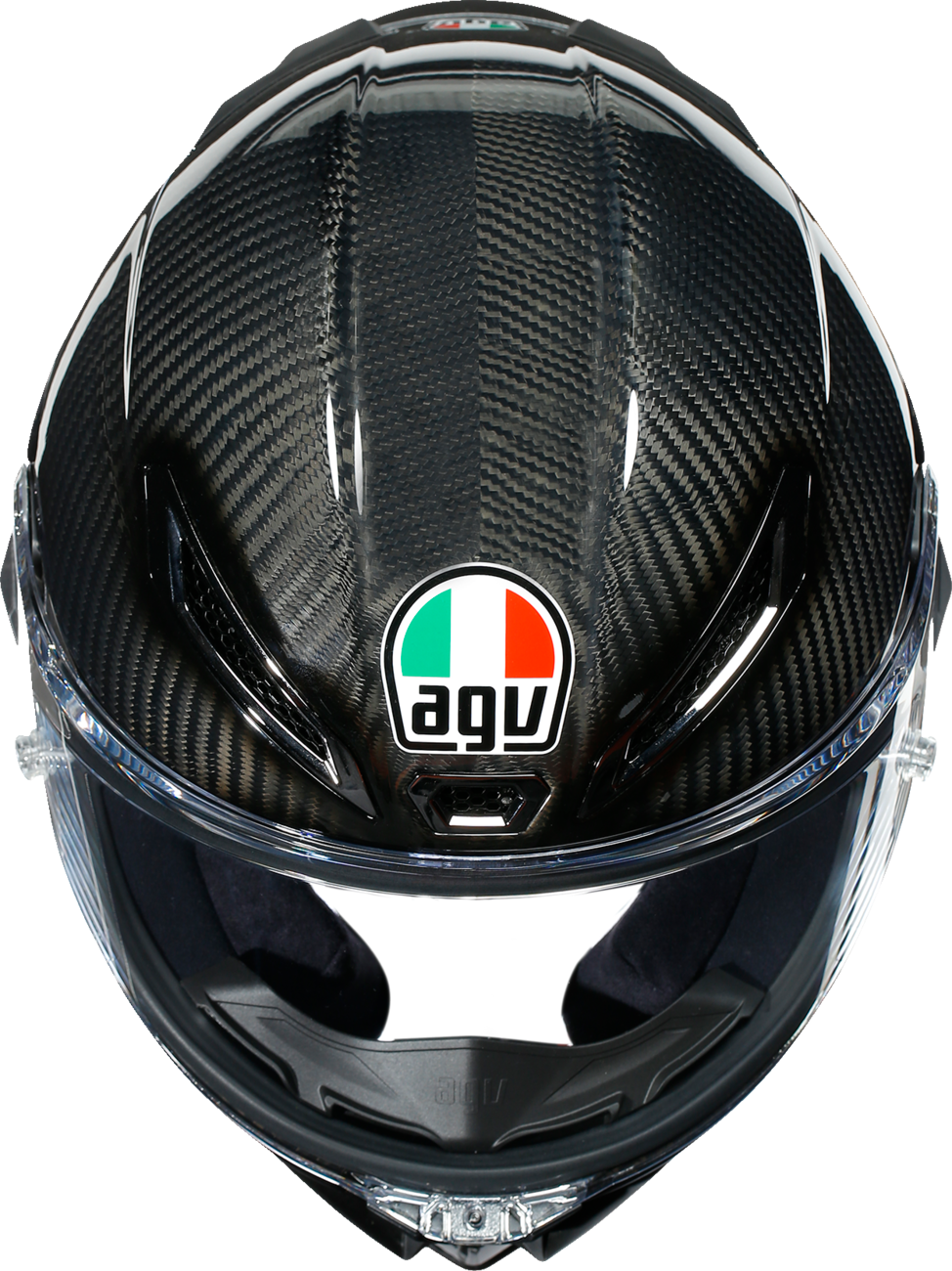 AGV Pista GP RR Carbon — Glossy Carbon — angle 7