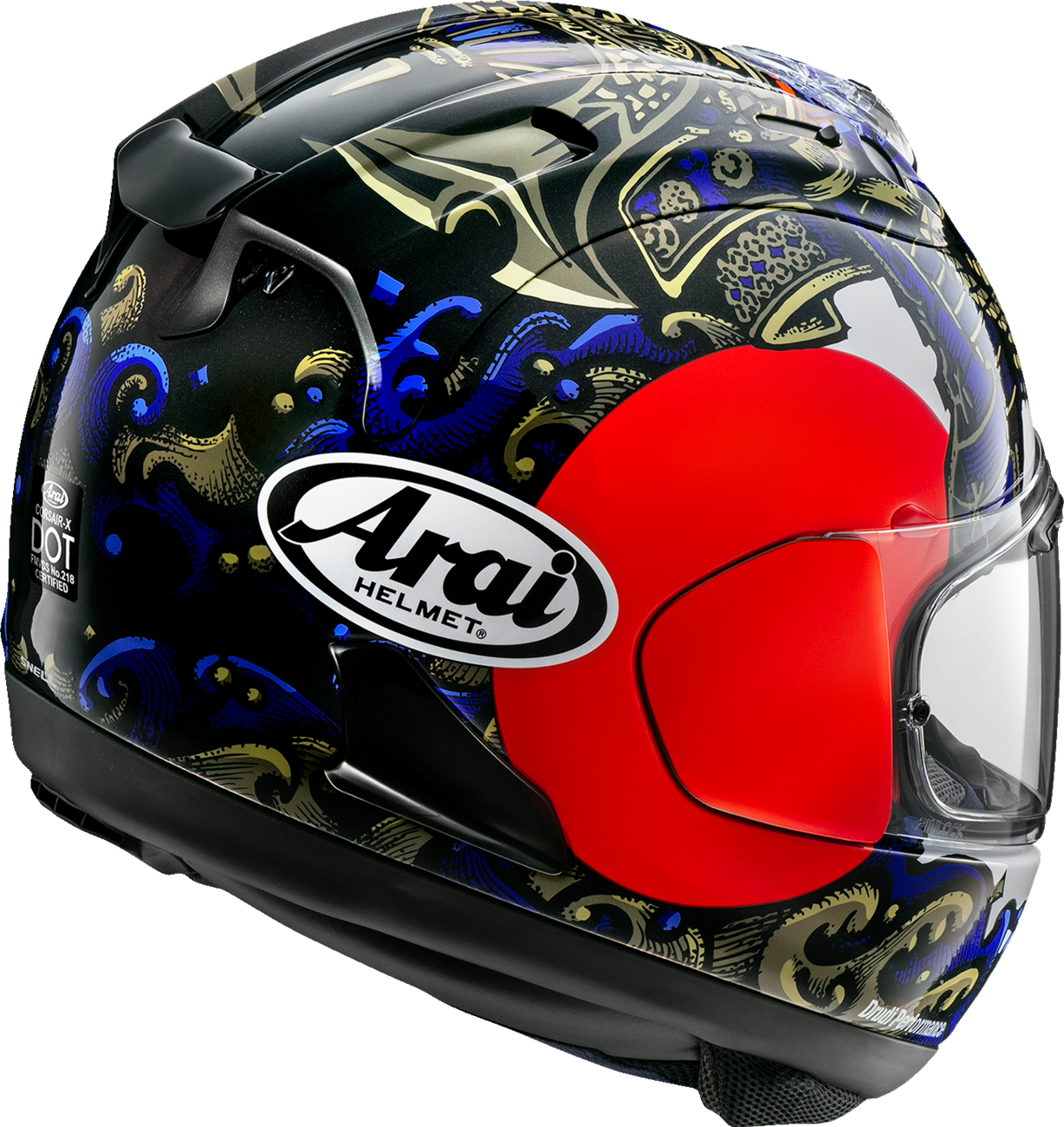 Arai Corsair-X Shogun — Shogun — angle 3