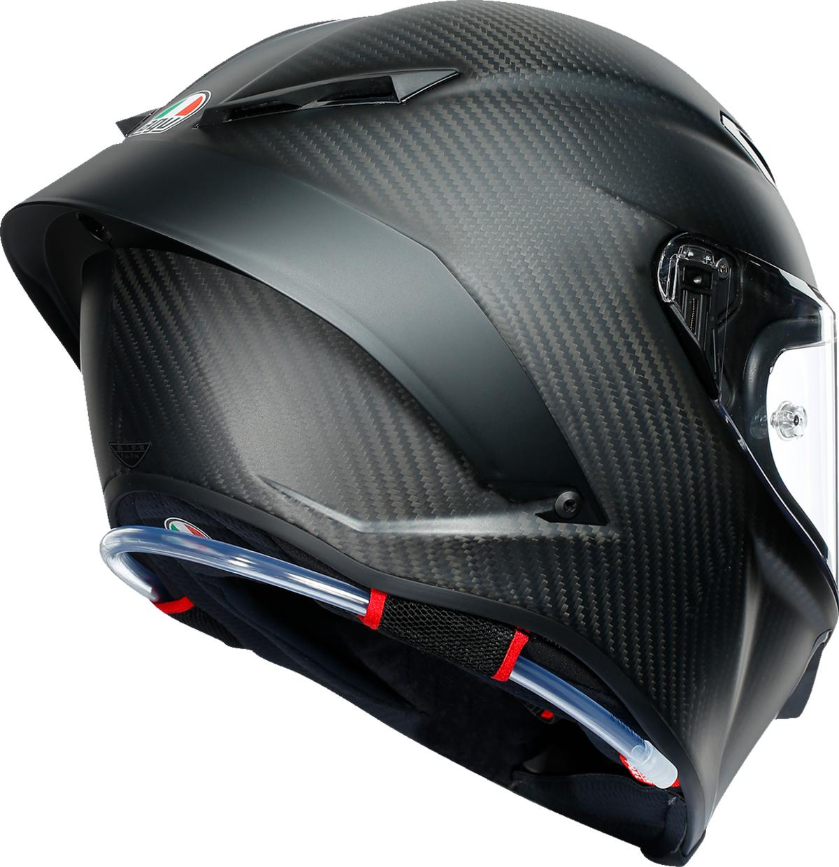 AGV Pista GP RR Carbon — Matte Carbon — angle 3