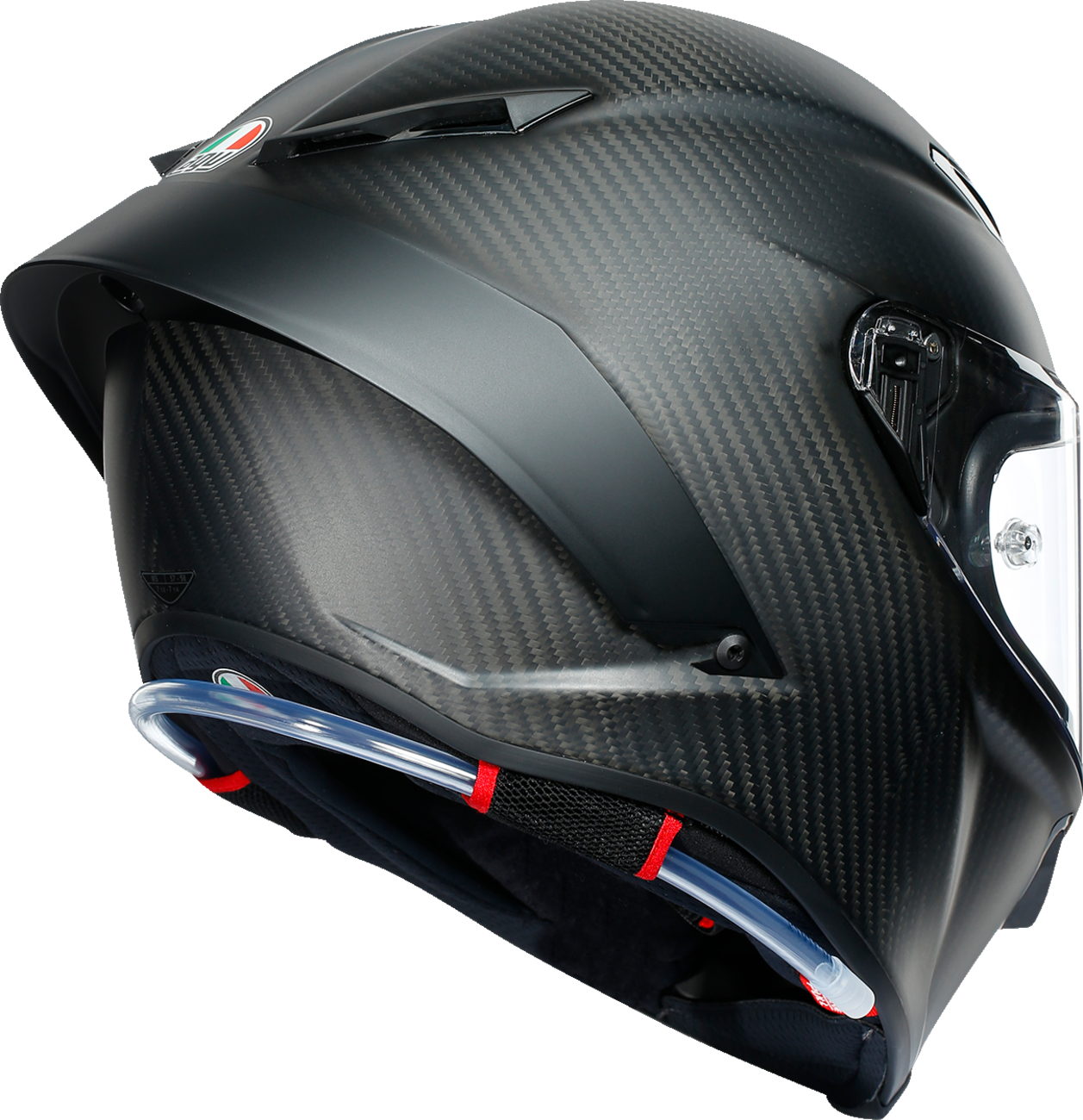 AGV Pista GP RR Carbon — Matte Carbon — angle 3