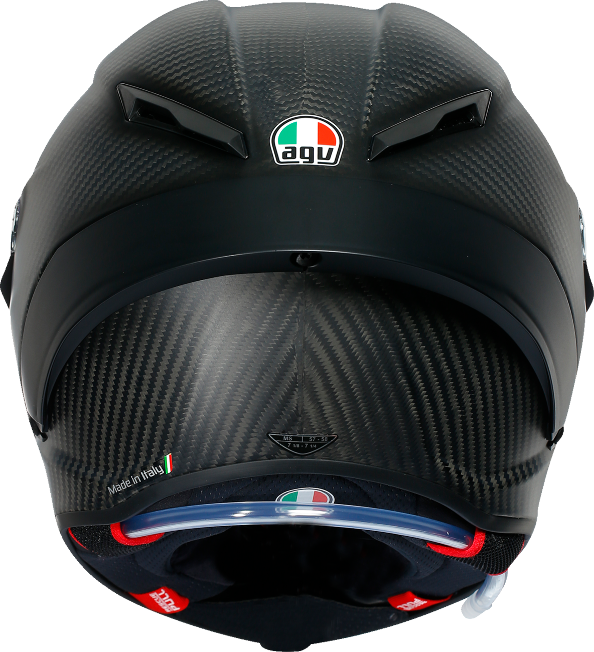 AGV Pista GP RR Carbon — Matte Carbon — angle 4
