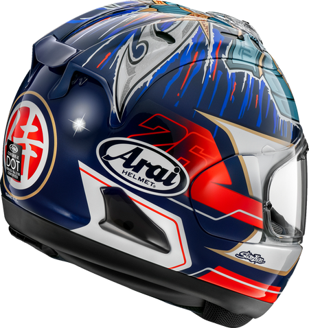 Arai Corsair-X Dani Samurai-3 — Dani Samurai-3 — angle 2