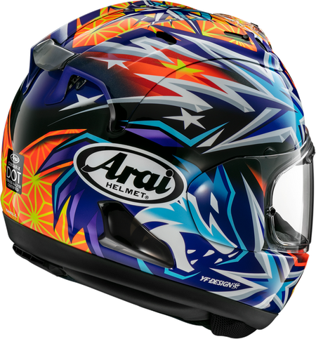 Arai Corsair-X Okamoto Compass — Okamoto Compass — angle 2