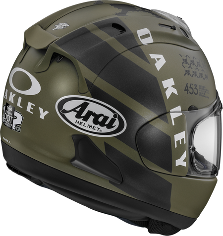 Arai Corsair-X MVK Oakley — MVK Oakley — angle 2
