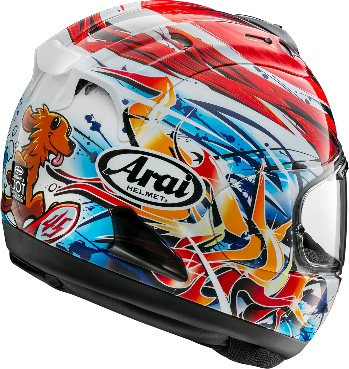Arai Corsair-X Tetsuta — Tetsuta — angle 2