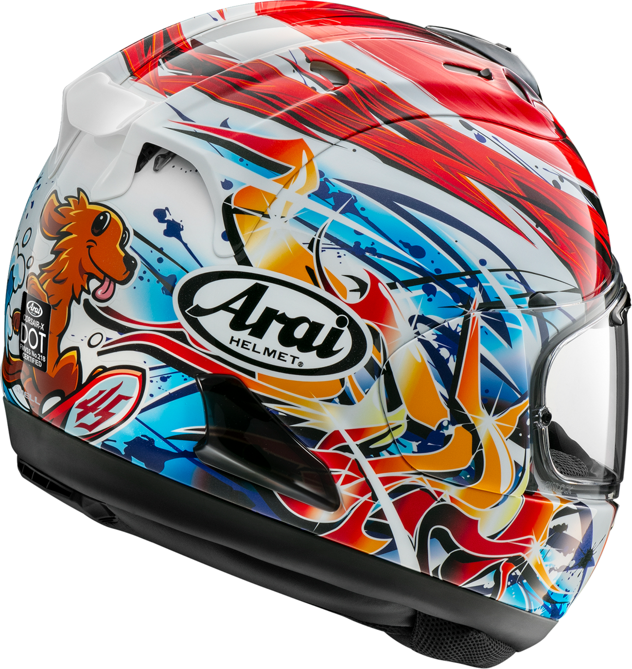 Arai Corsair-X Tetsuta — Tetsuta — angle 2