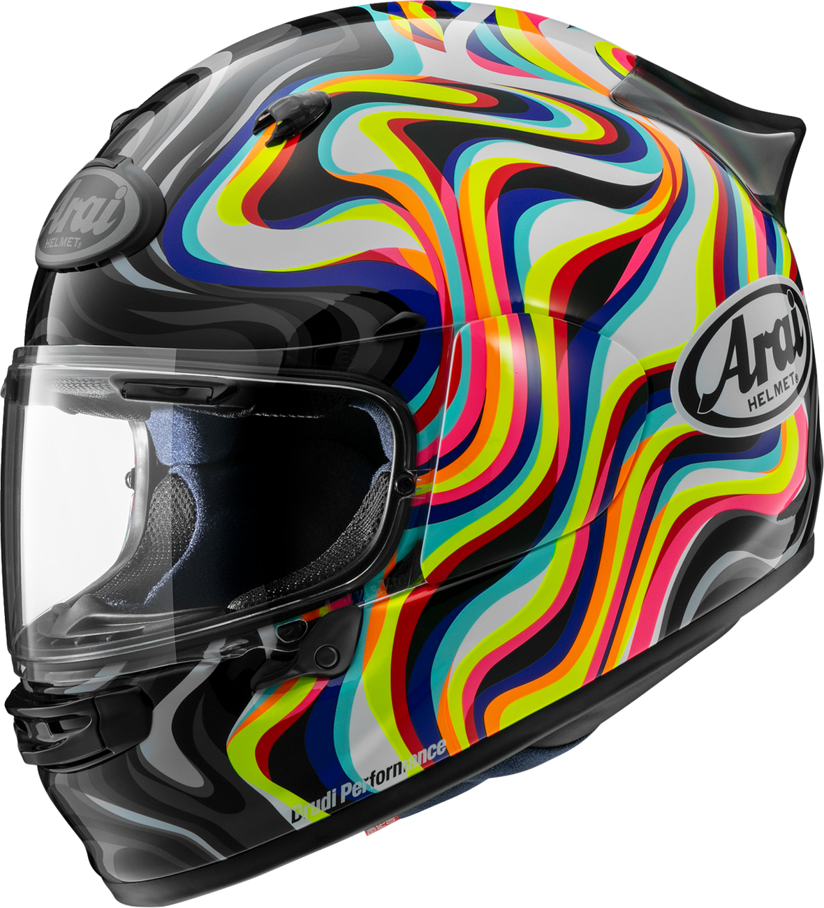 Arai Contour-X Swirl — Swirl White