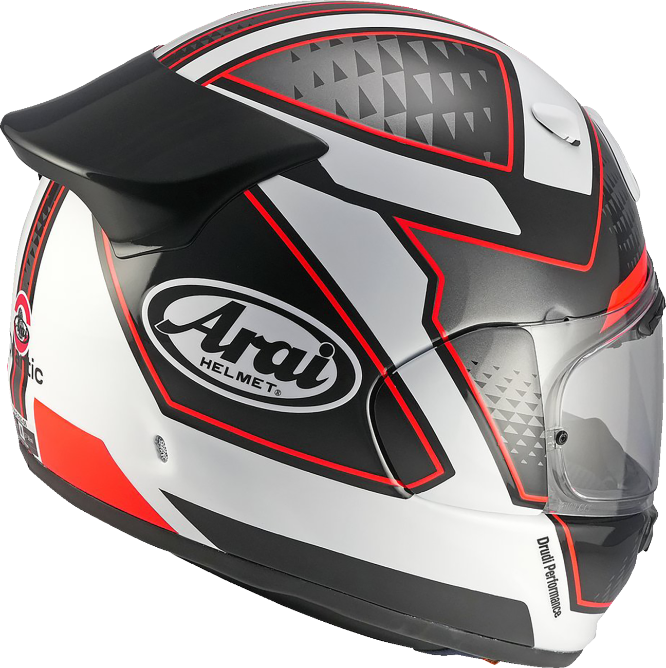Arai Contour-X Proto Red — Proto Red — angle 2