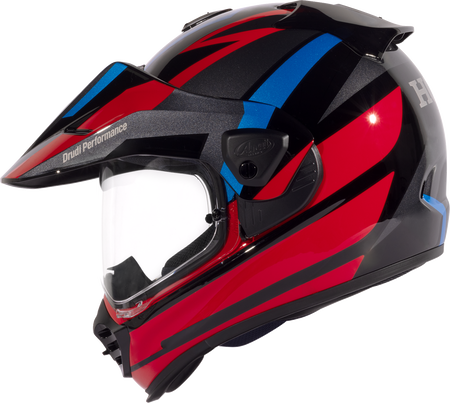 Arai XD-5 Honda Africa Twin — Honda Africa Twin Red — angle 8
