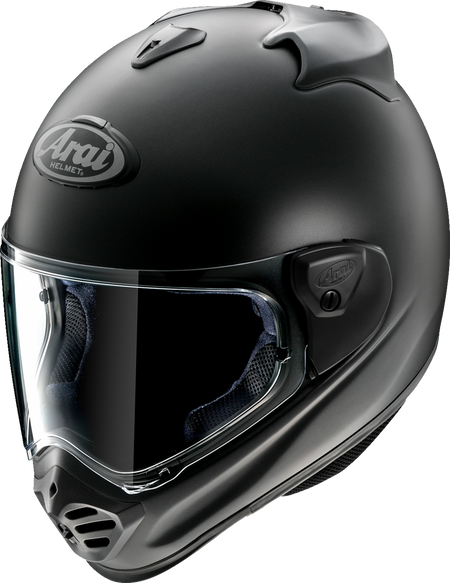 Arai XD-5 Solid — Black Frost — angle 2