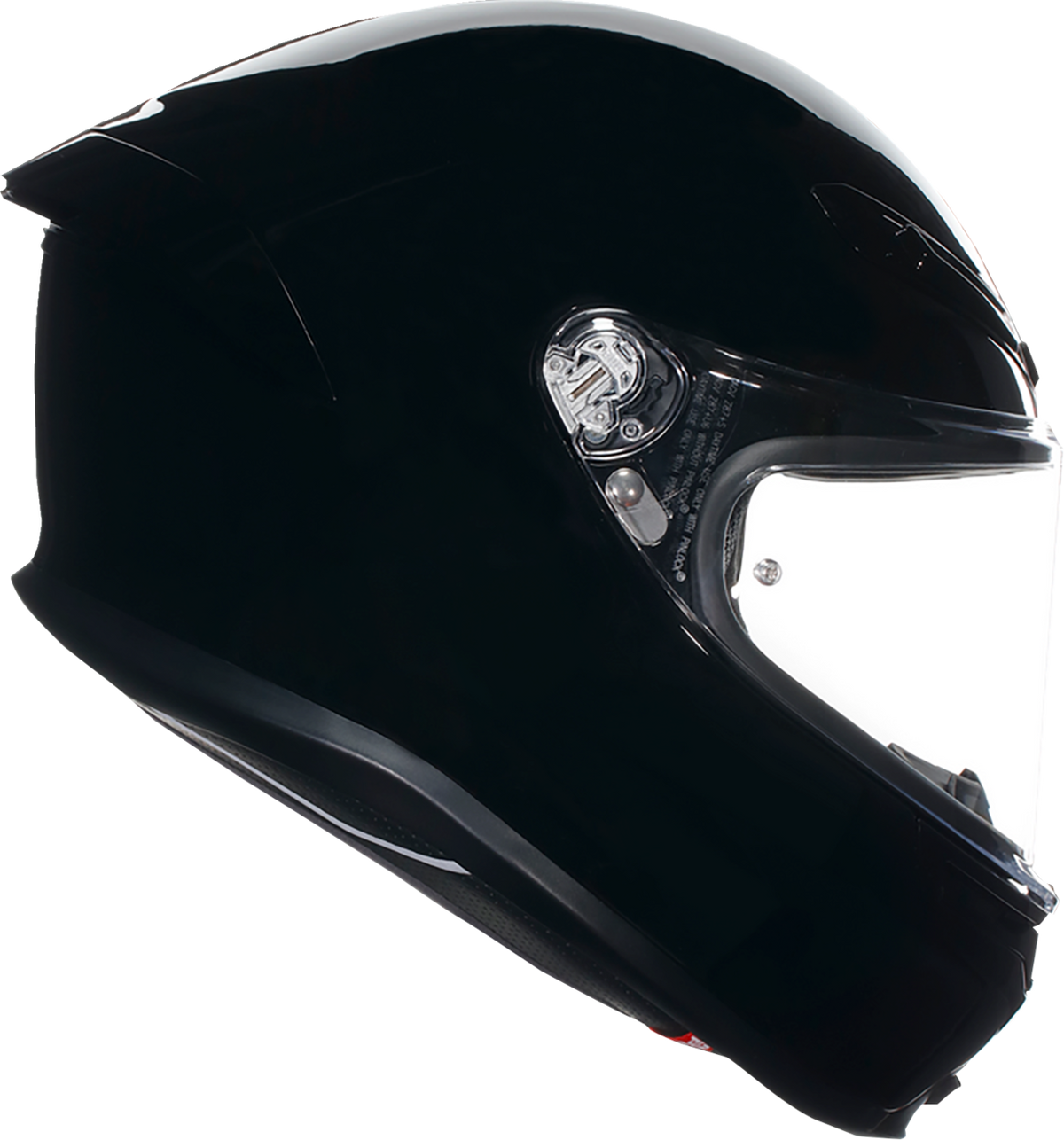 AGV K6 S Solid — Black — angle 2