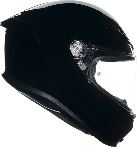 AGV K6 S Solid — Black — angle 2