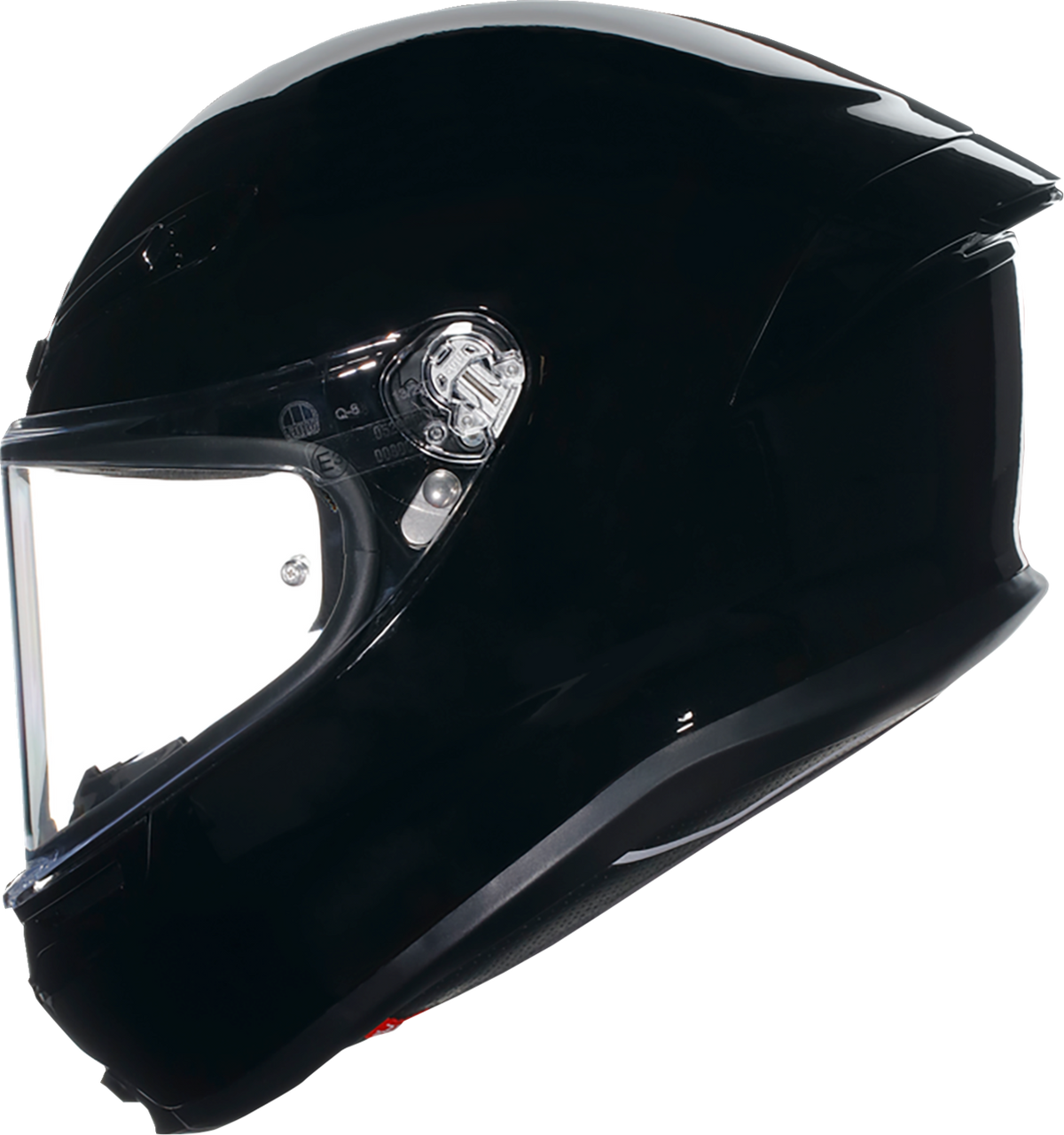 AGV K6 S Solid — Black — angle 5