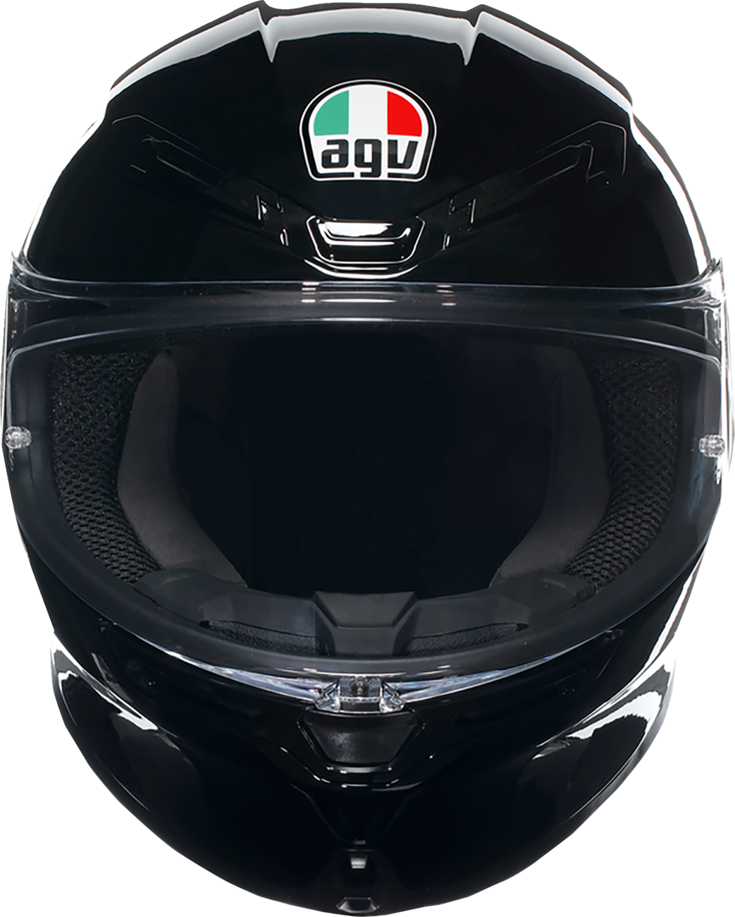 AGV K6 S Solid — Black — angle 6