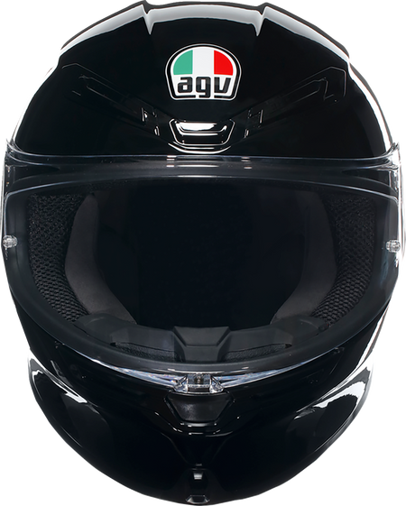 AGV K6 S Solid — Black — angle 6