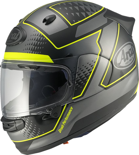 Arai Contour-X Proto Red — Proto Yellow