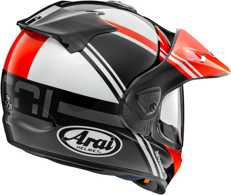 Arai XD-5 Cosmic — Cosmic Red — angle 2