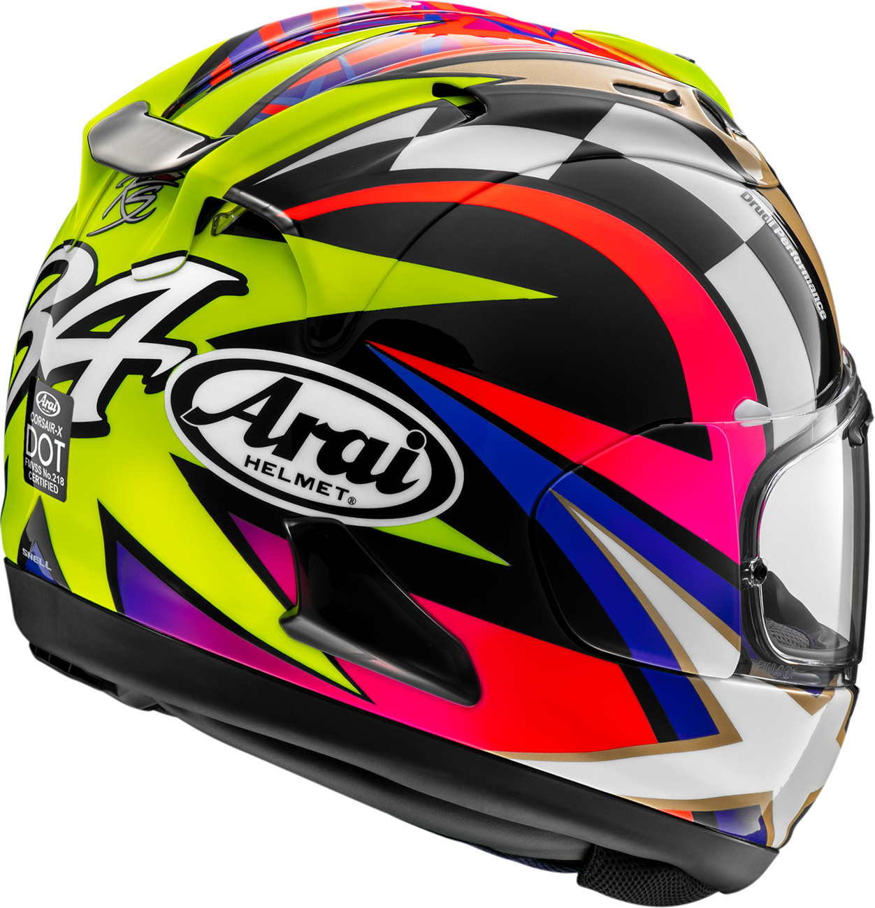 Arai Corsair-X Schwantz 30th Anniversary — Schwantz 30th Anniversary — angle 2