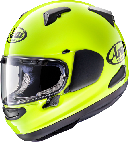 Arai Signet-X Solid — Fluorescent Yellow