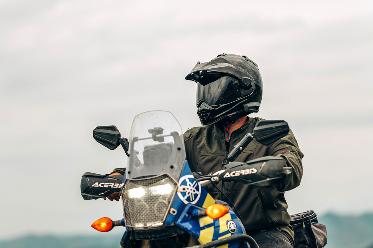 Arai XD-5 Solid — Black — angle 3