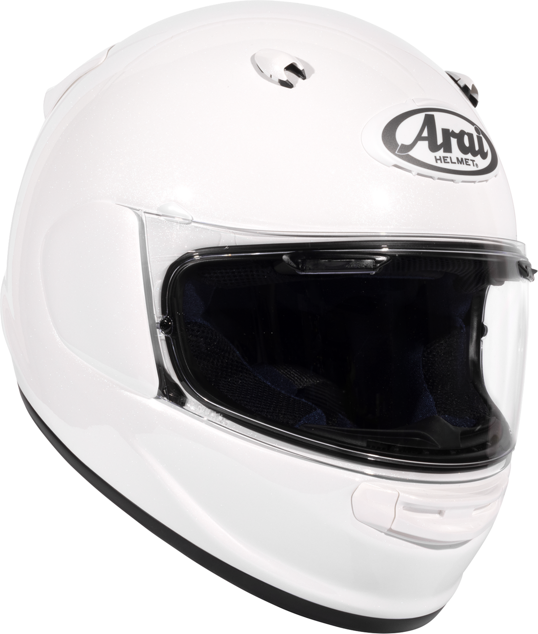 Arai Contour-X Solid — Diamond White — angle 3