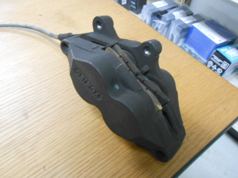 BMW R1150 GSA Used Front Brake Calipers & braided lines 34117722525, 34117722526