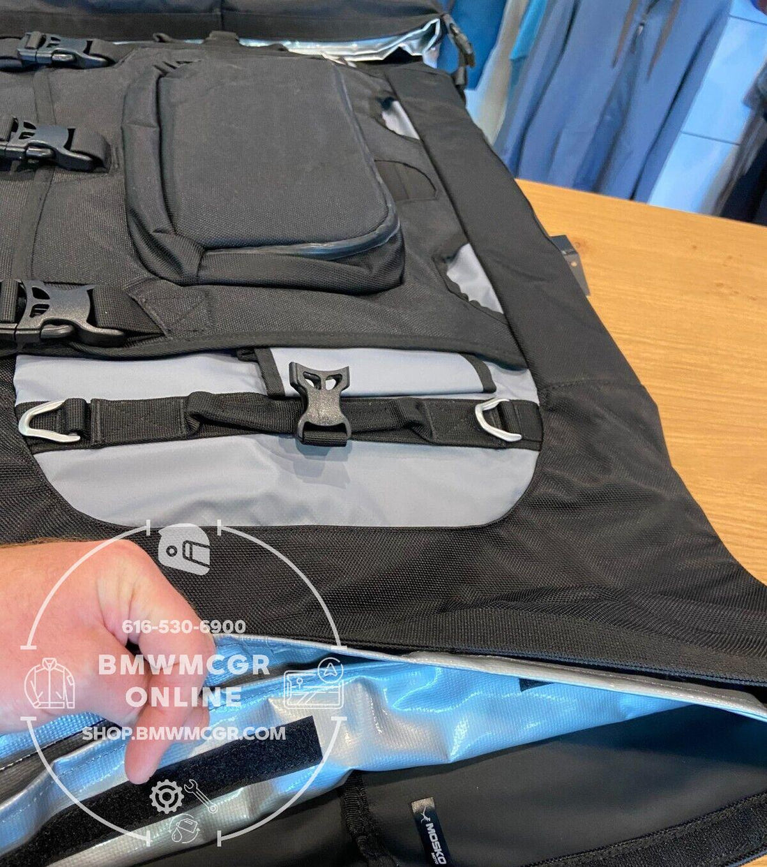 BMW Atacama Soft Luggage Backpack Mosko Moto BMW Motorrad R1250GS 7160 ...