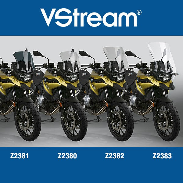 VStream Sport/ Tour Windscreen Z2382 for BMW F750GS 2018-2023