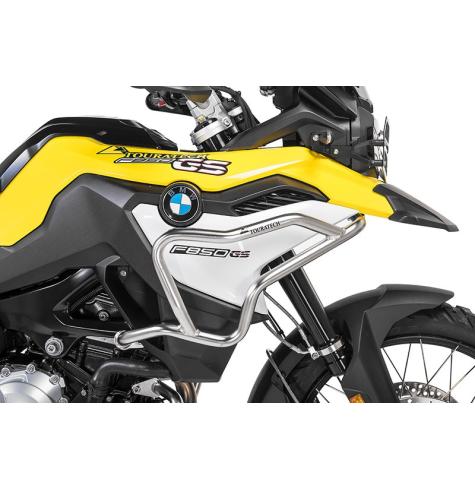 TOURATECH UPPER CRASH BARS, BMW F850GS / F750GS STAINLESS